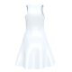 Women's Sleeveless Deep Round Neck Sublimated Dress Himatangi Beach custom designed