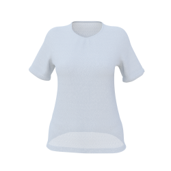 Damen Kurzarm V-Neck selbst gestaltetes T-Shirt Avondale