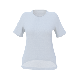 Damen Kurzarm V-Neck T-shirt "Avondale" mit eingesetzten Ärmeln