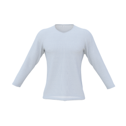 The Mount Eden, Male, Set-in, Long Sleeve, V-Neck, T-Shirt 