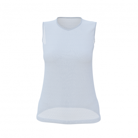 Women's Sleeveless V-Neck customisable T-shirt Hikurangi