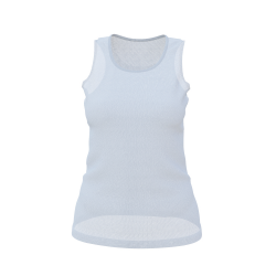 The Opua, Female, Deep Round Neck, Racerback, Singlet