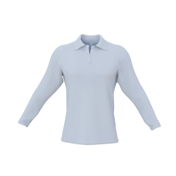 Men's Long Sleeve Sublimated Polo Shirt Whitianga 