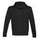 Adult Contrast Zip Hoodie black/white