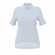 Women's Set-in Short Sleeve Shirt with Chinese Collar and Zip "Glen Innes"