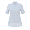 Women's Set-in Short Sleeve Shirt with Chinese Collar and Zip "Glen Innes"