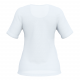 Women's Set-in Short Sleeve Deep Round Neck T-shirt "Freemans Bay"