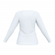 Women's Set-In Long sleeve tee with deep round neck "Mount Roskill"