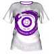 Dunedin Reversible Tee Purple / White