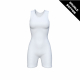 The Hanby Park, Female, Standard, Double Bottom Seat, Rowing Suit 