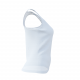 Damen sublimiertes Singlet Omapere mit tiefem runden Ausschnitt