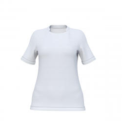 The Oranga, Female, Set-in, Short Sleeve, Round Neck with chinese collar, T-shirt 