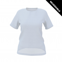 The Queenstown, Female, Set-in, Short Sleeve, Round Neck, reversible, T-shirt 