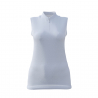 The Dargaville, Female, Sleeveless Shirt with Chinese Collar and Zip
