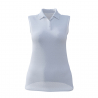 The Ruawai, Female, Sleeveless Shirt with Polo Collar