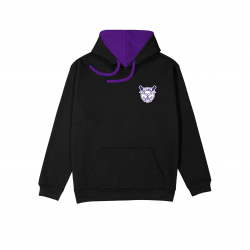 Cure black / purple hoodie