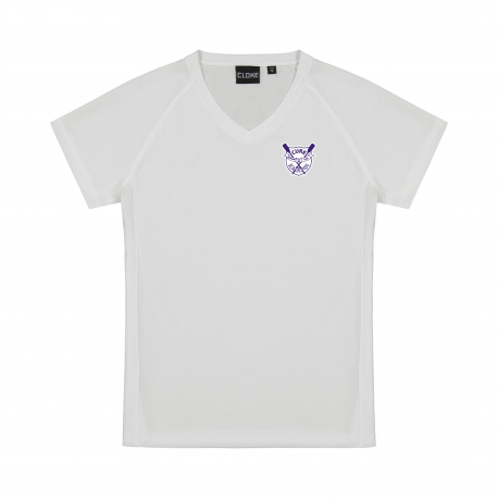 White tee