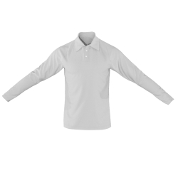 Men's Long-sleeve Polo Shirt Raglan fully custom printed