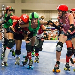 Roller-Derby-Trikots & Shirts