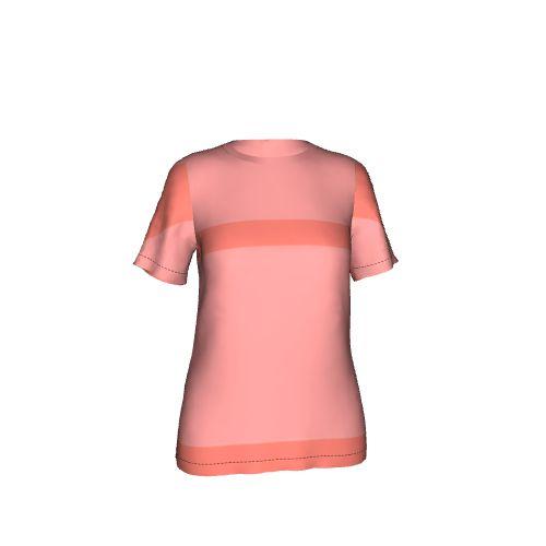 Damen Kurzarm-T-Shirt "Eden Terrace"