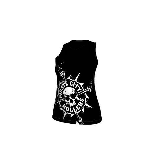 Damen V-Neck Singlet "Kawakawa" mit Racerback