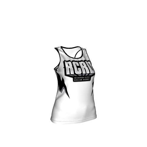 The Omapere, Female, Deep Round Neck, Extreme Racerback, Singlet