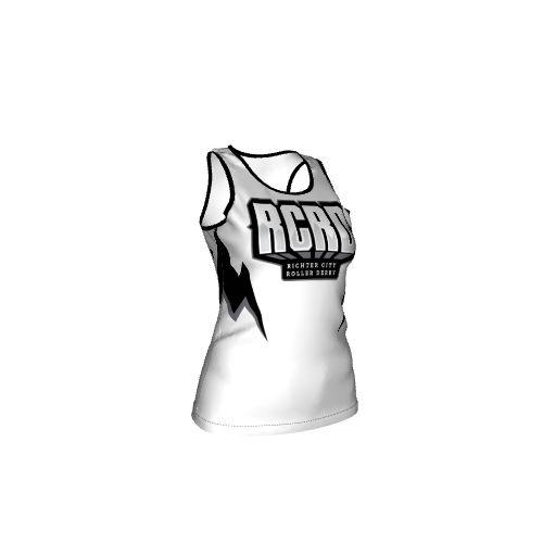 The Opua, Female, Deep Round Neck, Racerback, Singlet