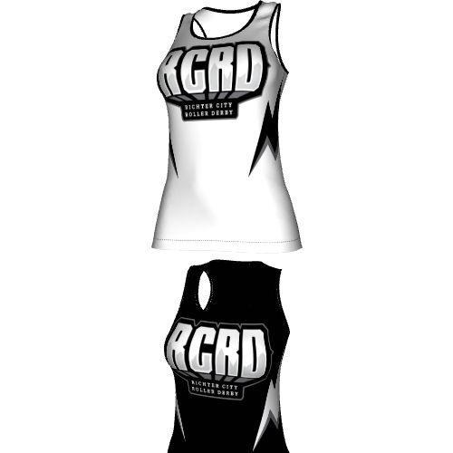 The Bream Bay, Female, Deep Round Neck, Racerback, Reversible Singlet