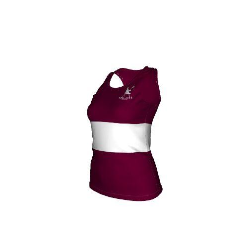 The Opua, Female, Deep Round Neck, Racerback, Singlet