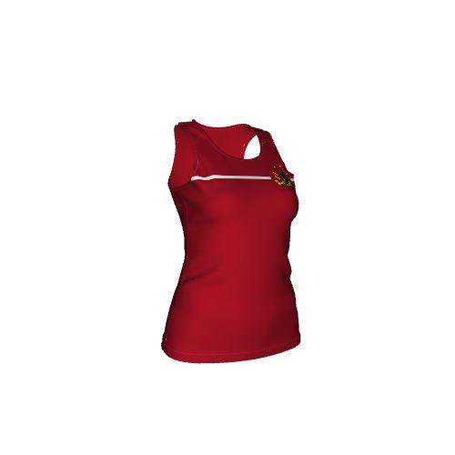 The Opua, Female, Deep Round Neck, Racerback, Singlet
