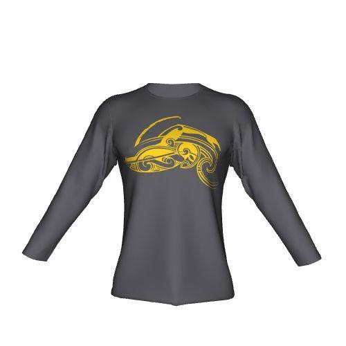 The Morningside, Male, Set-in, Long Sleeve, Round Neck, T-Shirt 