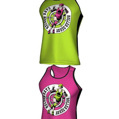 The Glenorchy, Male, Deep Round Neck, Racerback, Reversible, Singlet