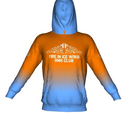 Unisex Hoodie mit bedrucktem Futter in Kapuze