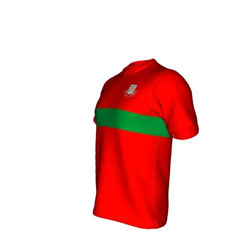 The Orakei, Male, Set-in, Short Sleeve, Round Neck with chinese collar, T-shirt