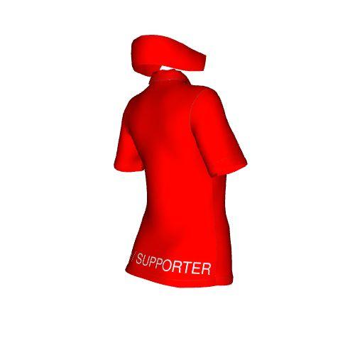 Damen Kurzarm Poloshirt "Ngaruawahia" mit eingesetzten Ärmeln