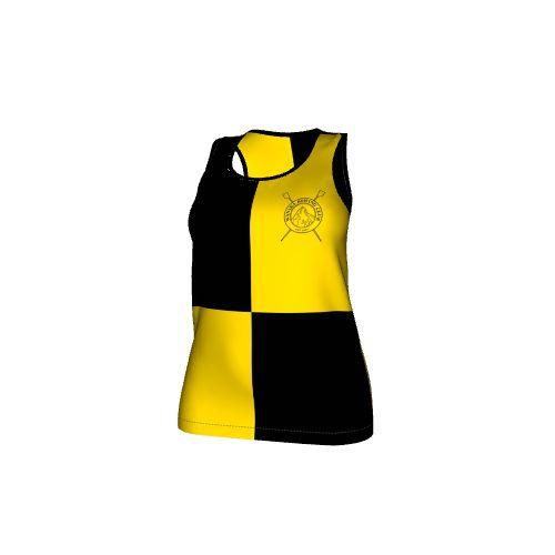The Waipu, Female, Deep Round Neck Singlet with Racerback, narrow under arm