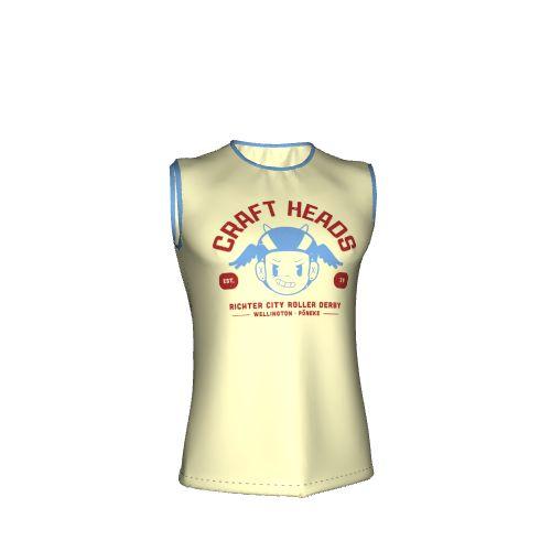 Herren Ärmelloses Rundhals T-Shirt "Pahi"