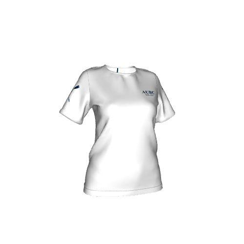 Damen Kurzarm Rundhals T-Shirt "Greenlane" mit eingesetzten Ärmeln