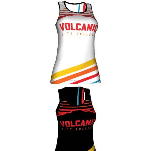 The Bream Bay, Female, Deep Round Neck, Racerback, Reversible Singlet