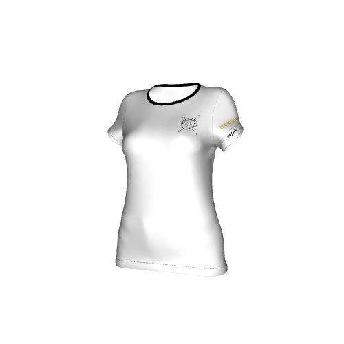 The Balmoral, Female, Set-in, Cap Sleeve, Round Neck, T-shirt 