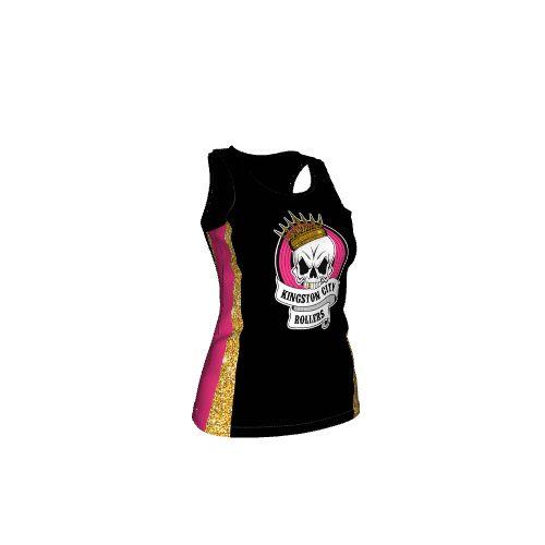 Damen Singlet "Opua" mit tiefem Ausschnitt und Racerback