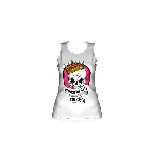 Damen Singlet "Opua" mit tiefem Ausschnitt und Racerback