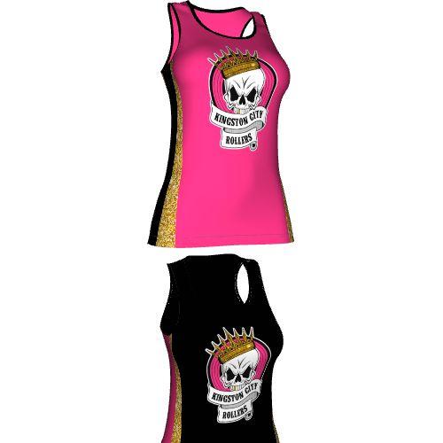 The Bream Bay, Female, Deep Round Neck, Racerback, Reversible Singlet
